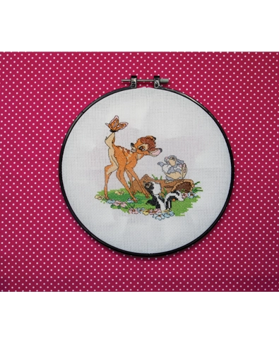 Disney Bambi Cross Stitch Hoop Kit Issue 0